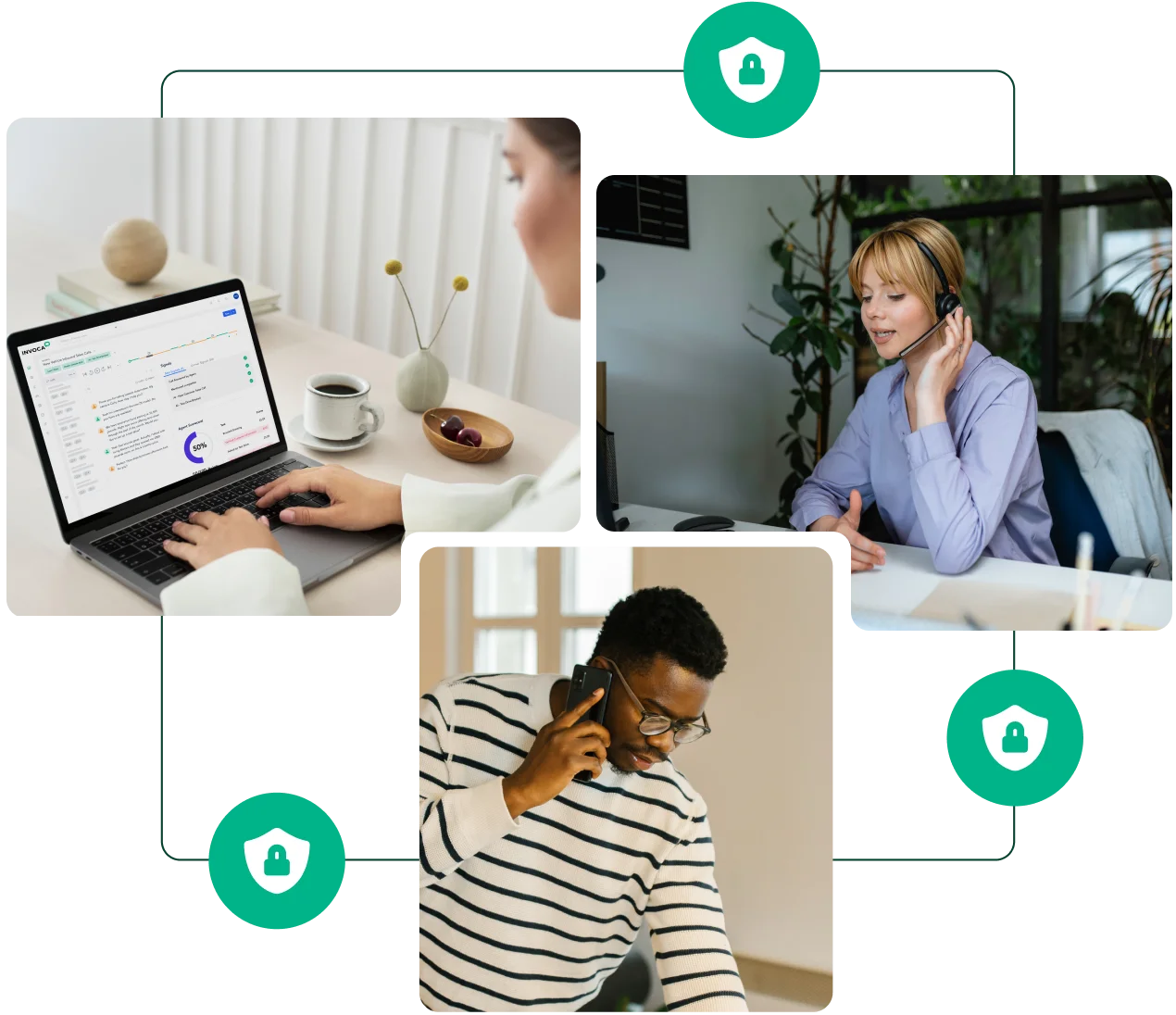 Invoca’s proprietary call fraud detection and protection technology and Call Quality Assurance Team blocks spam and fraudulent calls from reaching your call centers, skewing your reporting, and costing you money.